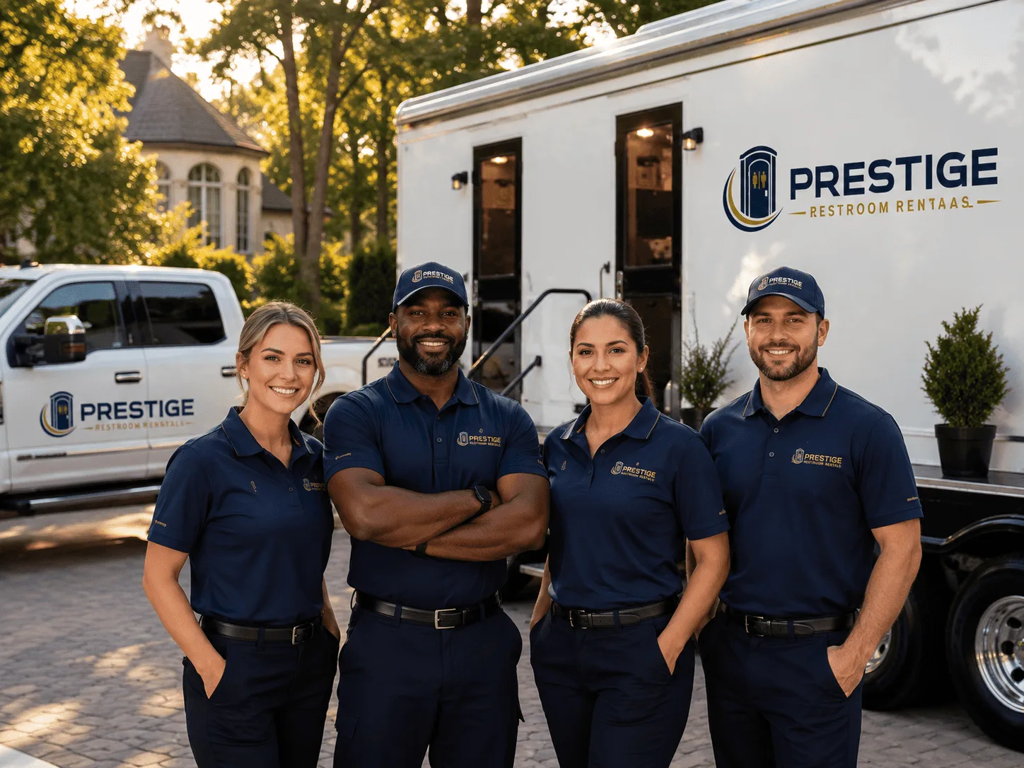 Trusted Luxury Portable Restrooms company in Cuddy, PA